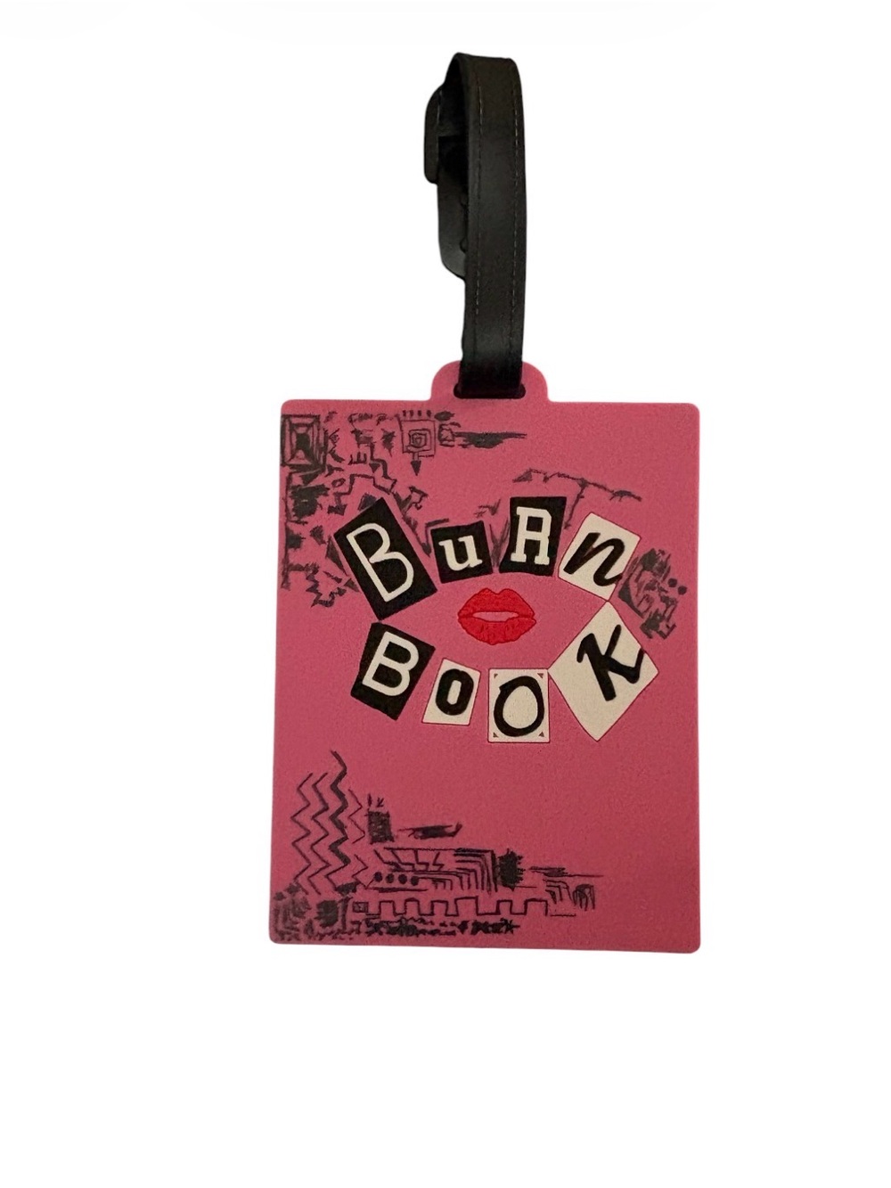 Mean Girls "Burn Book" Luggage Tag